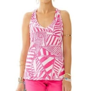 Lilly Pulitzer |  Minka Top Capri Pink Yatch Sea